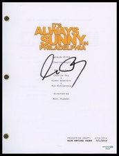 Charlie Day "It's Always Sunny in Philadelphia" SIGNED 'Charlie Work' Script B