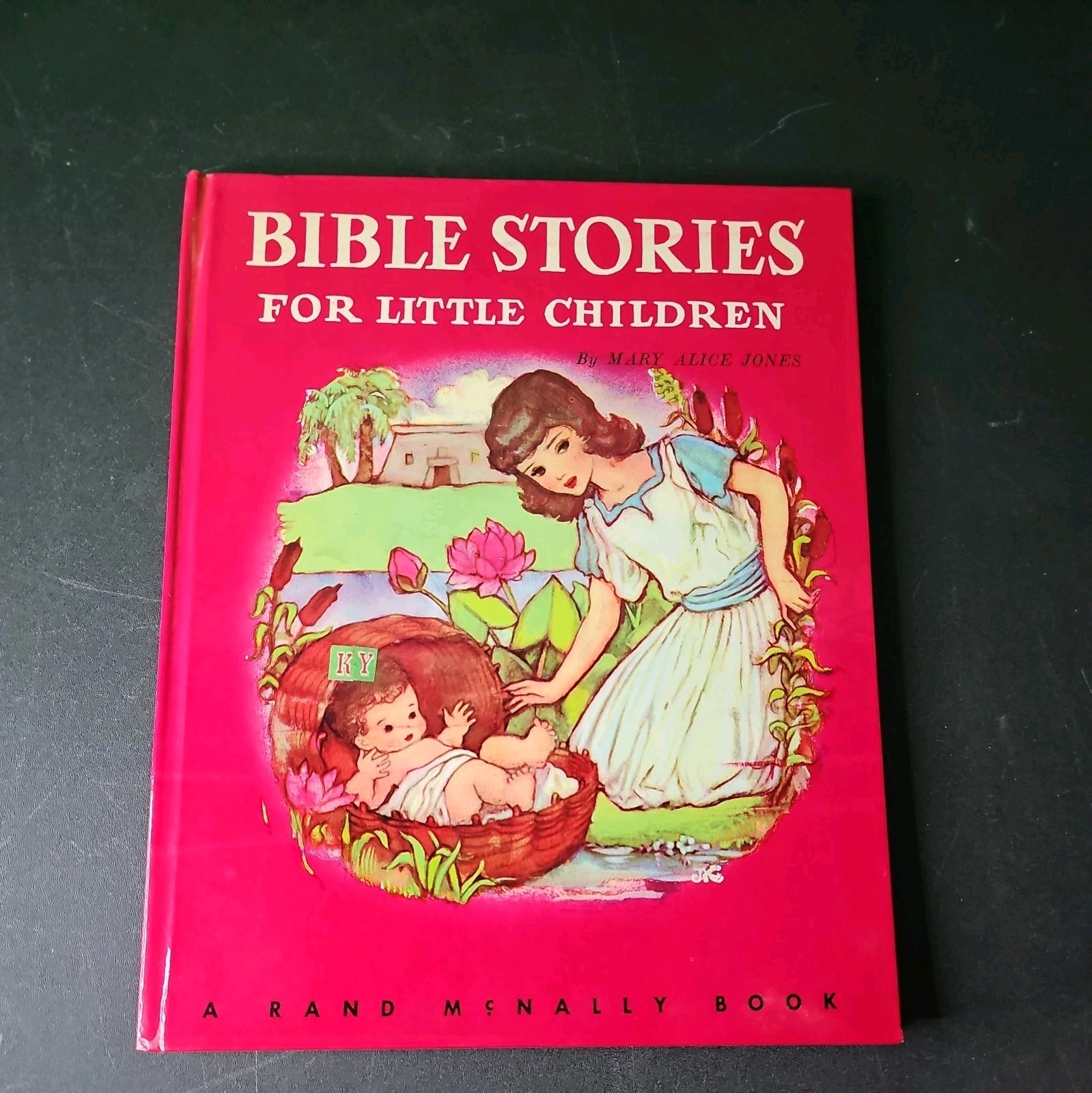 Vintage Childrens Book RAND McNally Junior Elf Bible Stories For Little Children
