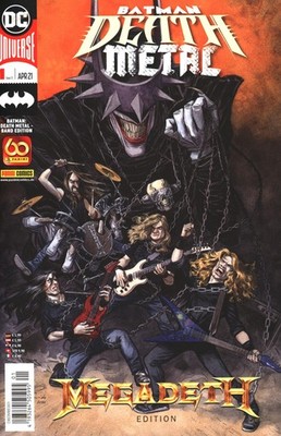 Batman Death Metal Band Edition Nr. 1 - Panini (2021) Megadeth Variant Z. 1