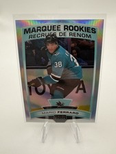 2019-20 O-Pee-Chee Platinum Rainbow Mario Ferraro Marquee Rookie RC #154 Sharks
