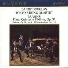 JOHANNES BRAHMS - Brahms Piano Quintet In F, Op. 34, Ballade Op 10 No 4, 3 - CD