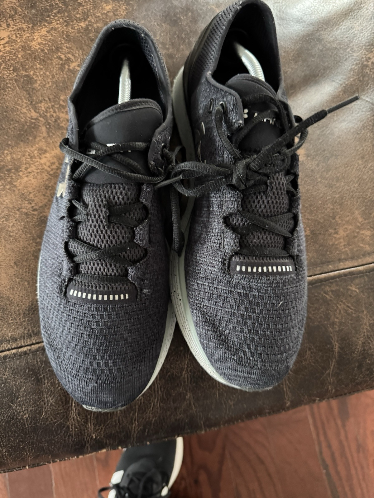 Under armour charged bandit 3 Mens size 13 shoes black athletic running sneakers