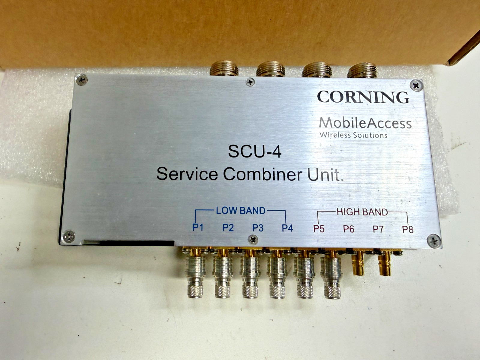 Corning MobileAccess Service Combiner Unit 4-port SCU-4 NOS