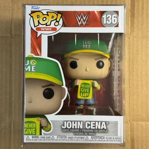 Funko Pop! John Cena #136, Never Give Up, WWE, Wrestling
