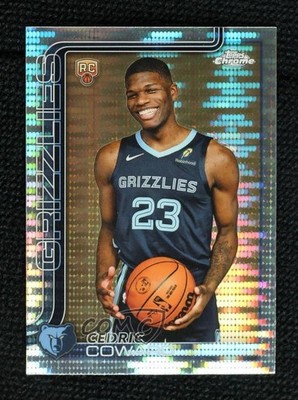 2025-26 Topps Chrome Pulsar Refractor Cedric Coward #261 0g4t