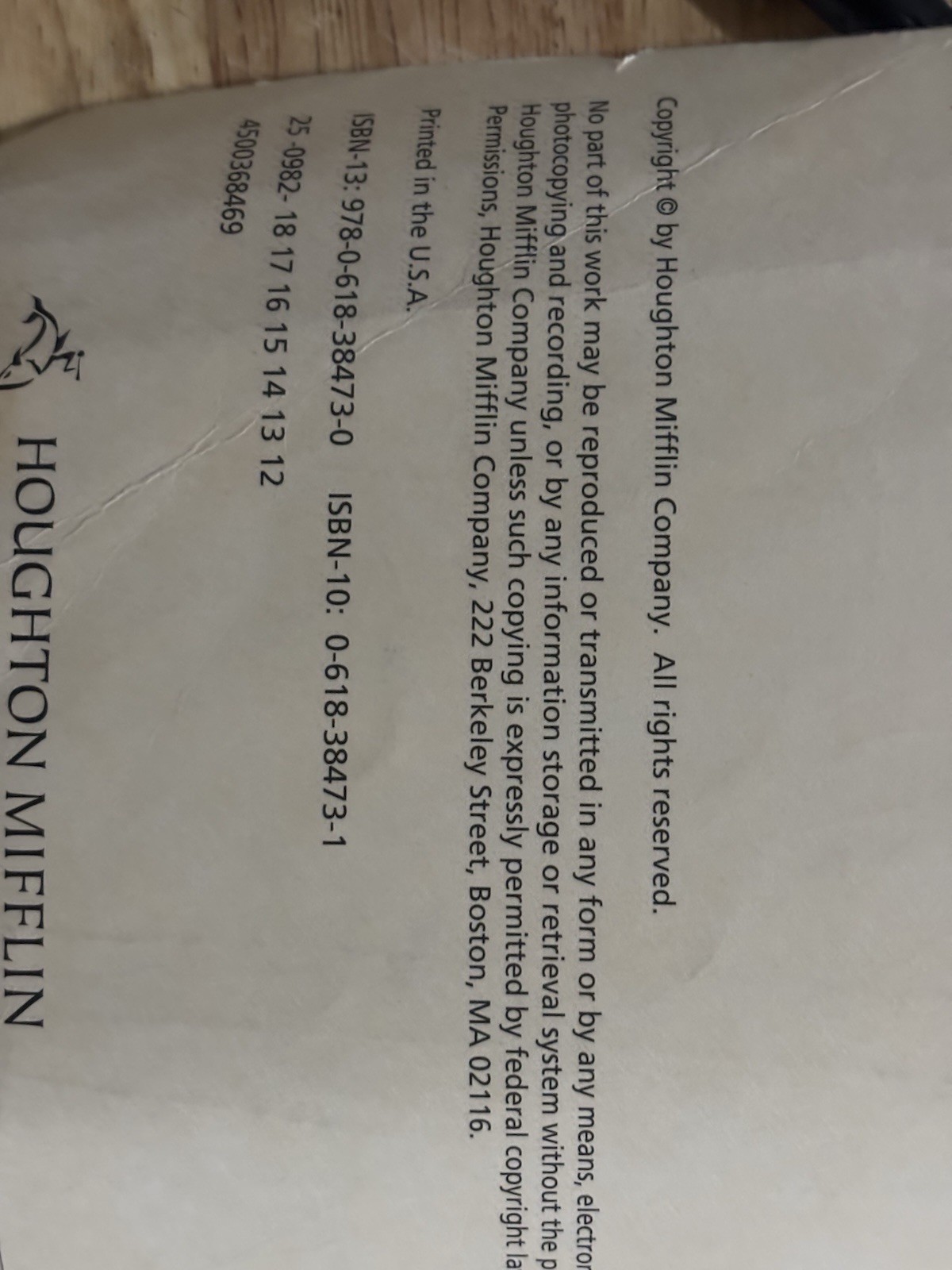 Houghton Mifflin Reading Practice Book, Grade 2 Reading Level