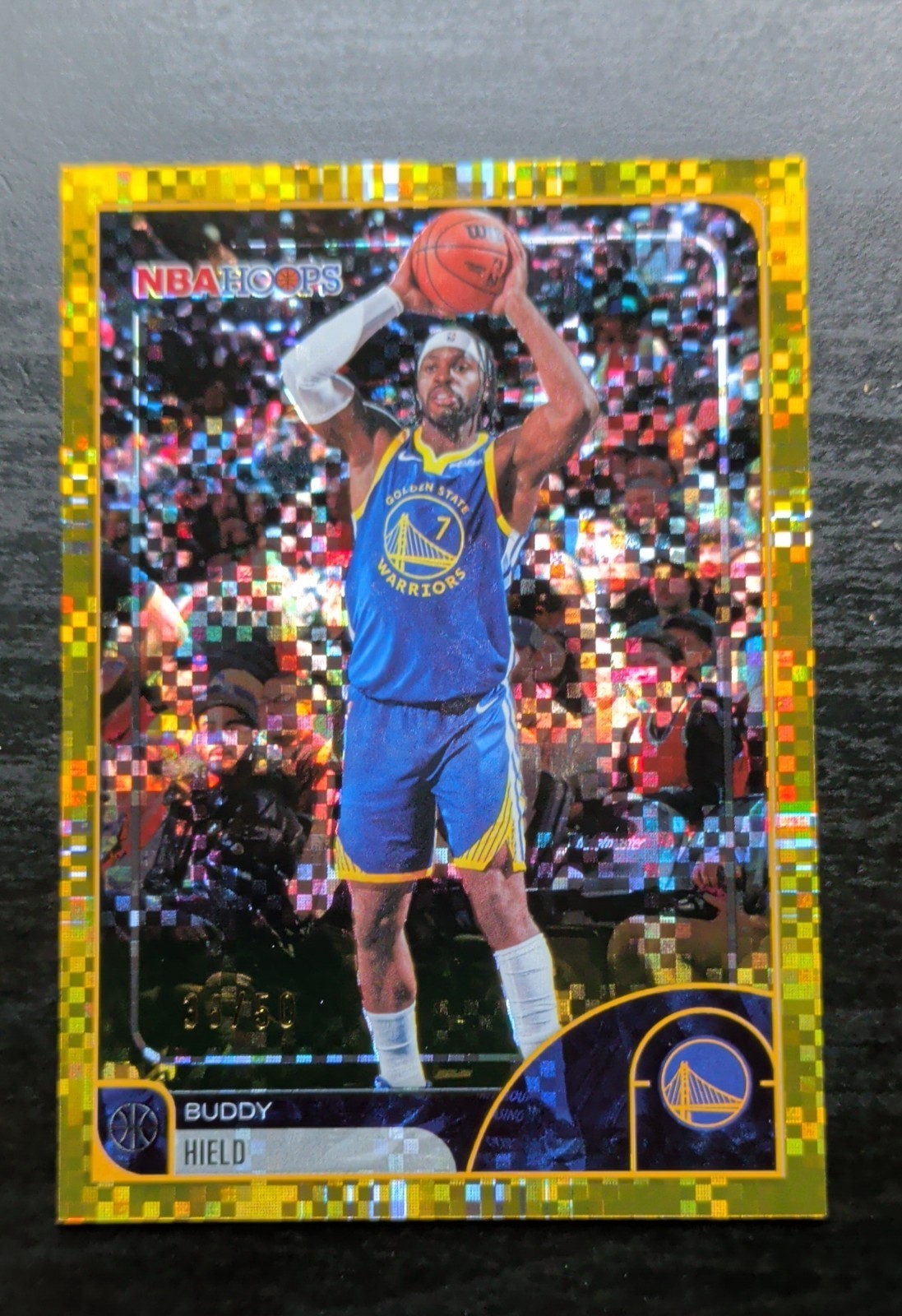 2025-26 Topps Nba Hoops - Buddy Hield #239 Gold Pixel Burst /50
