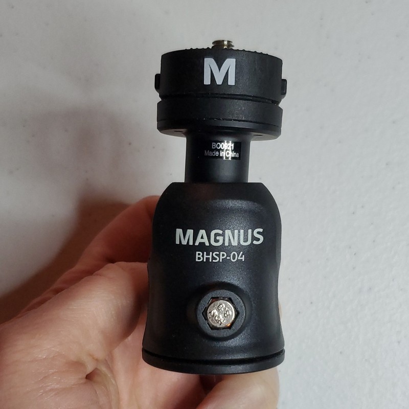Magnus BHSP-04 Universal Ball Head Tripod Head for Camera, Model BHSP-04