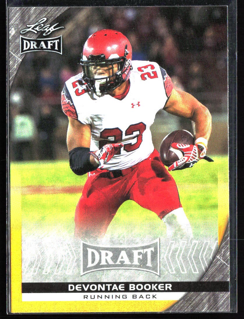 2016 Leaf Draft #29 Devontae Booker Gold