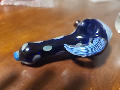 5'' Implosion Cap Horn Blue Spoon *Elite Series