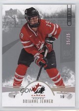 2016 Team Canada Juniors Women's Spectrum High Gloss 25/25 Brianne Jenner 0c3