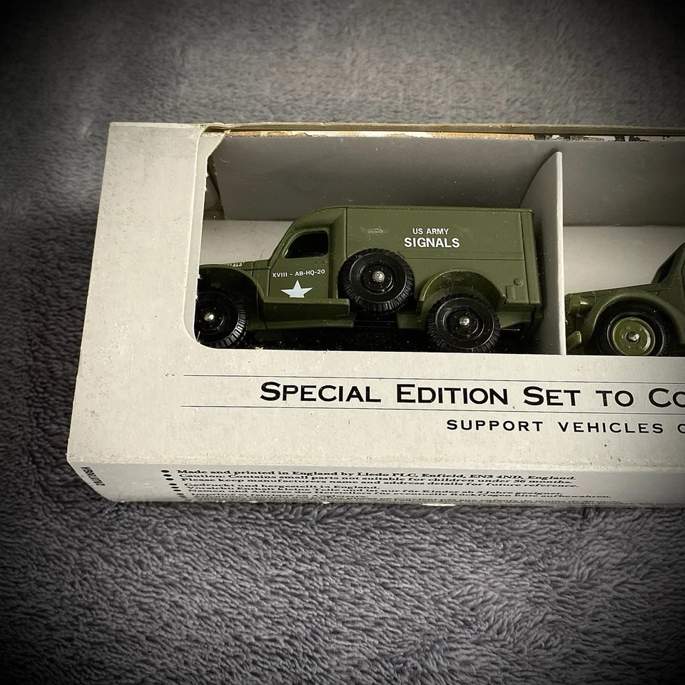 Lledo - Operation Overlord - D-Day - 50th Anniversary - 3 Vehicle Set - 1994 - Image 3 of 4