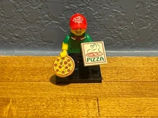 Lego - Pizza Delivery Man - CMF Series 12 - 71007 - 100% Complete