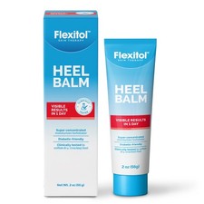 Flexitol Heel Balm Cracked Heel Cream Foot Balm, Intensive Hydration, 4 oz