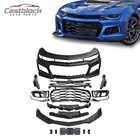 Fits 2016 2017 2018 Chevy Camaro ZL1 Style Front Bumper Kits with Fog Lights