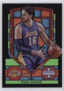 2013-14 Panini Innovation Stained Glass Pau Gasol #39 HOF