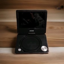 SYLVANIA SDVD7037-E Portable DVD Player DVD USB AV Out SD Card Black