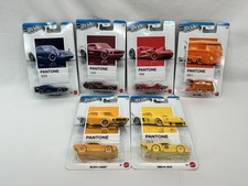 2026 Hot Wheels Silver Series Pantone Sunset Race Mix Set of 6