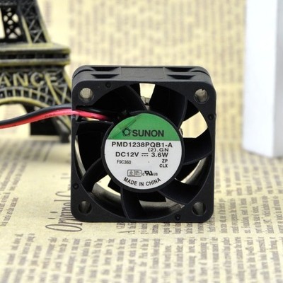   3.6W PMD1238PQB1-A 4CM 12V 4028 dual   1u server cooling fan #yi