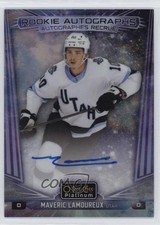 2024 O-Pee-Chee Platinum Rookie Cosmic 22/50 Maveric Lamoureux #R-ML Auto 1ru4