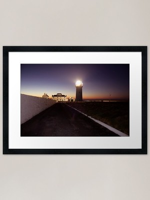 Loop Head Leuchtturm gerahmte Kunst Pri gerahmtes Wandbild Poster Leinwanddruck Bild