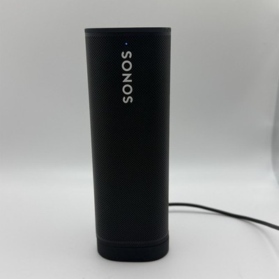 Sonos Roam (Gen1 ) With Charging Base Portable Bluetooth Speaker Black Tested