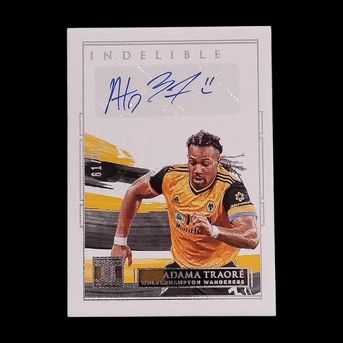 2020&21 Panini Impeccable Soccer Indelible Autograph /91 Adama Traore