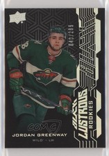 2018-19 SPx UD Black Lustrous Rookies 40/299 Jordan Greenway #LR-JG 5vt