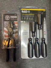Klein Tool Limited Edition Blackout Screwdriver , Freedom Series Linesman Pliers
