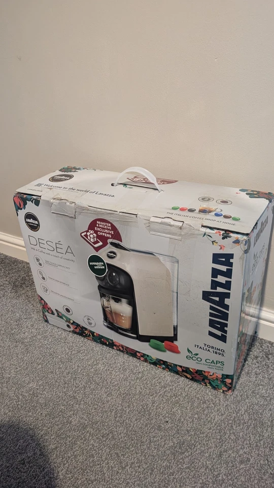 Lavazza, A Modo Mio Deséa Kaffeekapselmaschine, kompatibel mit A Modo Mio Cof