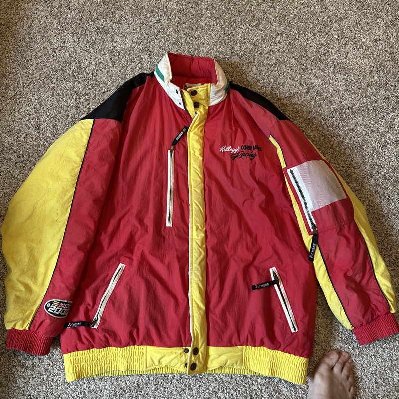 Terry Labonte Women’s Medium Winter Zipper Jacket With Zipper Pockets