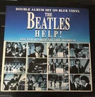 The Beatles Help! On Tour Around The World Blue Vinyl 2LP 33 RPM Coda Rock