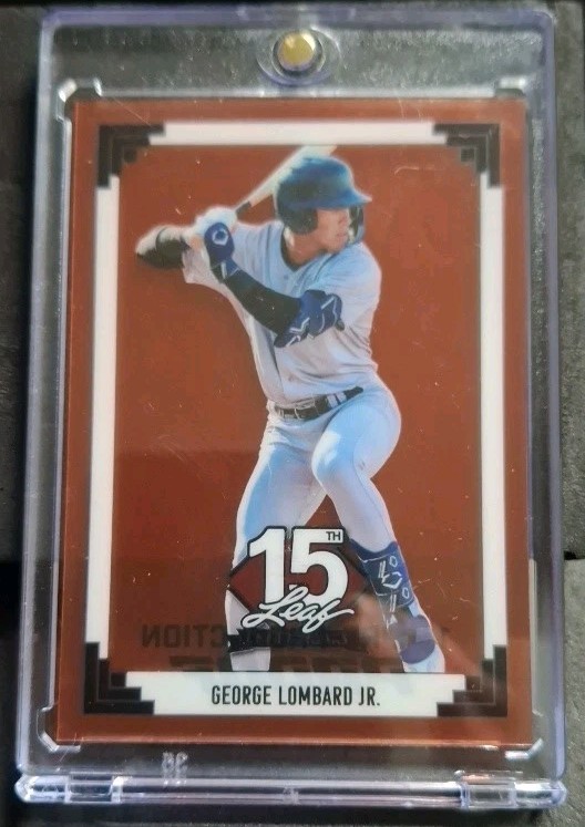 2025 Leaf 15th Anniversary George Lombard Jr. 1/1 Pre-Production Proof