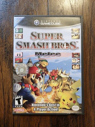 Super Smash Bros Melee Nintendo GameCube W/ Manual