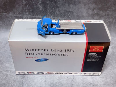 CMC 1/43 Mercedes-Benz Race Car Transporter 1954 Diecast For Ages