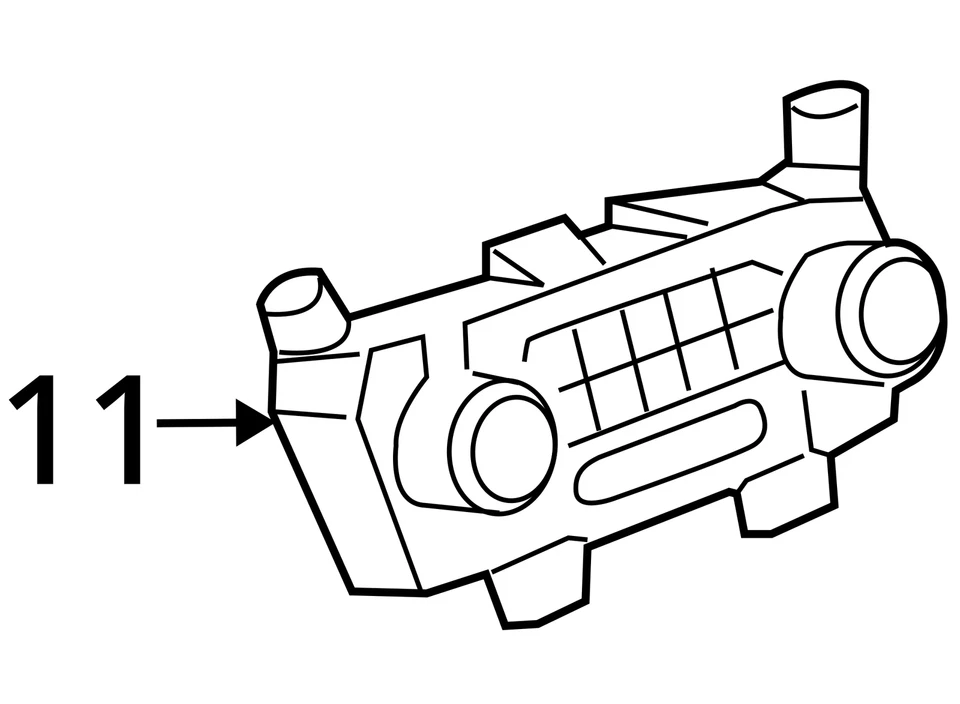 2014 Chevrolet Cruze Ac Heater Climate Control 95146207 PFPFX - Image 4 of 4