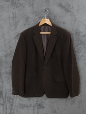 Austin Reed Jacket Men XXL 2XL Chocolate Brown Moleskin Country Hunting Shooting