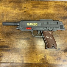 Vintage Arco Rambo Toy Dart Gun Made In Hong Kong 1985 With Magazine