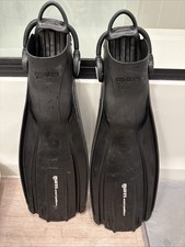 Mares Avanti Quattro  Plus Regular Black Open Heel Scuba Dive Snorkel Fins REG