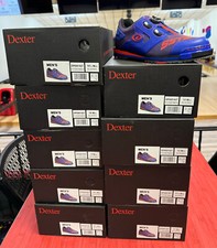 MENS DEXTER SST 8 POWER FRAME BOA BLUE/RED BOWLING SHOES SZ 9 1/2 IN STOCK