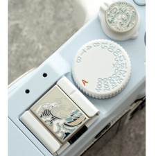 Camera Hot Shoe Cover Shutter Button For Leica Sony Canon Nikon Fuji XE4 Xpro3