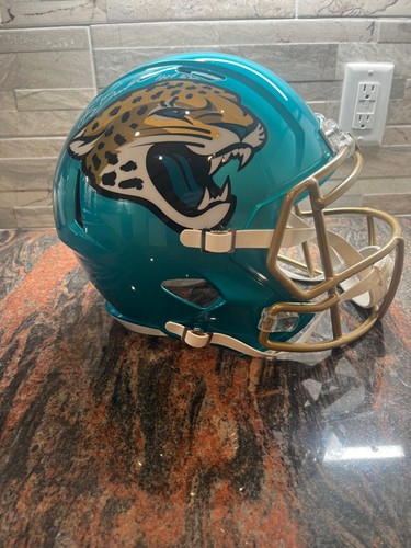 Tony Boselli Full sized Signed HOF Football helmet, Jacksonville Jaguars 