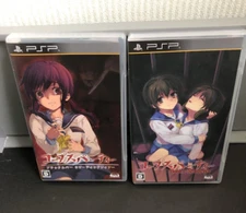 Lot 2 Corpse Party Book of Shadows & Blood Covered set PSP PlayStation Portable
