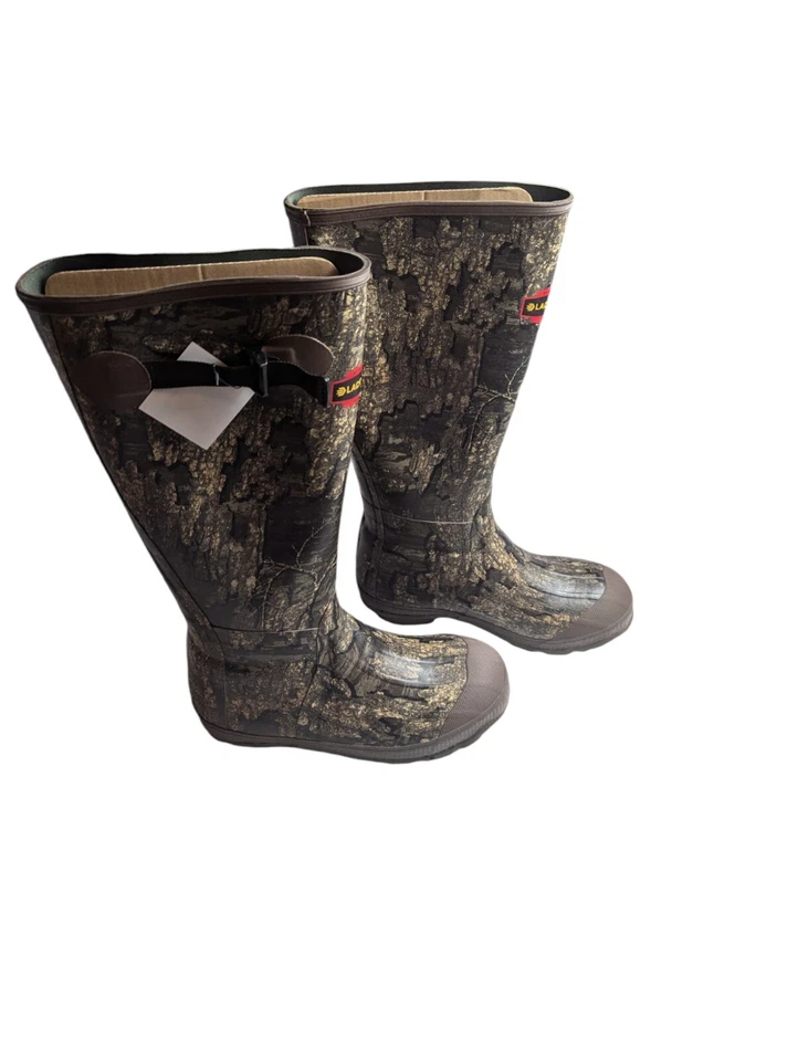 LaCrosse 18" Burly Classic Realtree Timber Insulated Hunting Boots Mens Size 11 - Image 3 of 4
