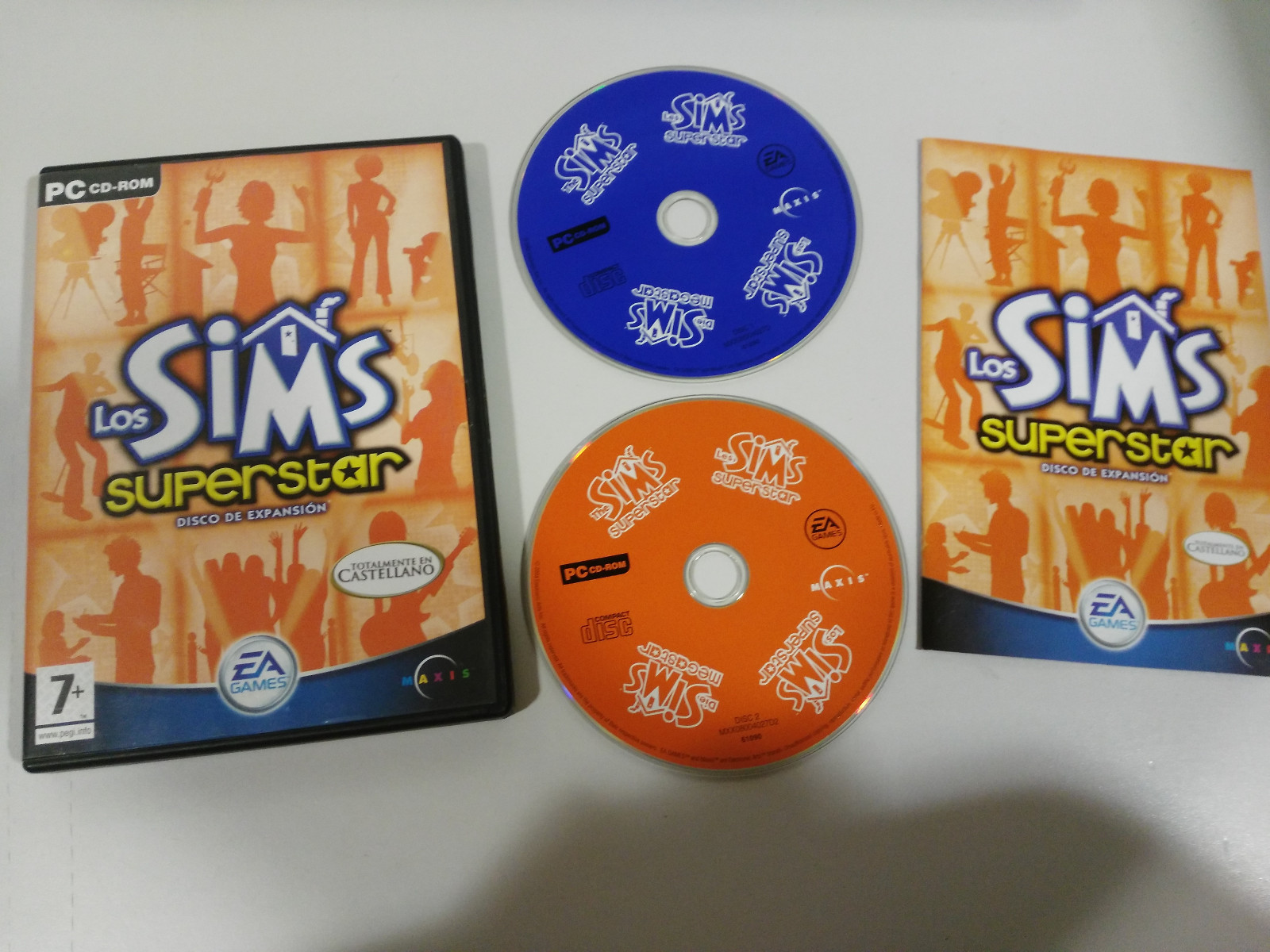 Los Sims Superstar Expansion Juego PC 2 X CD-ROM Español EA Games - AM