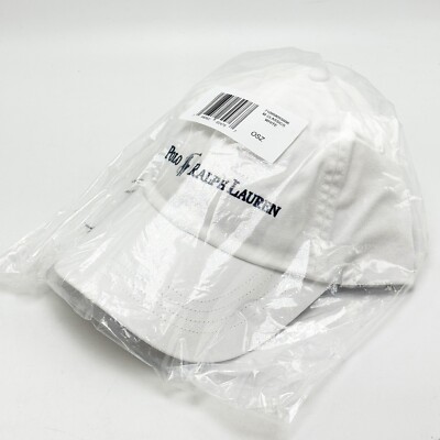 NEW* Men Polo Ralph Lauren Cotton Twill Ball Cap WHITE 👍 | eBay