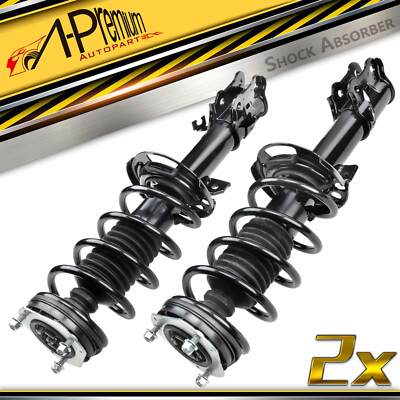 A-Premium Front Struts w/ Coil Springs Assembly for Ford Fiesta 2014 2015 2016