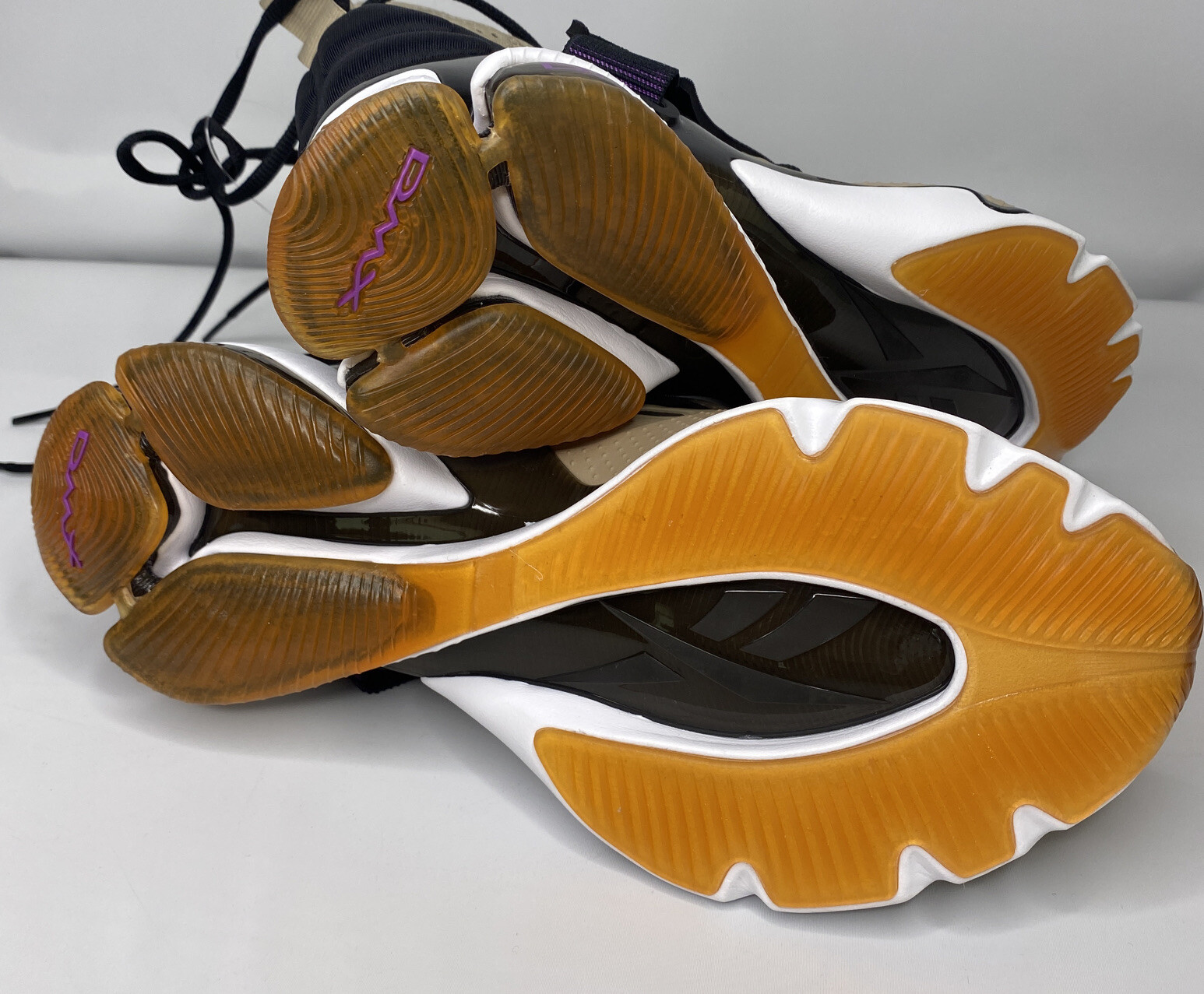 NEW Reebok DMX Elusion 001 FT High Tan Black EG1934 Basketball Shoes 7.