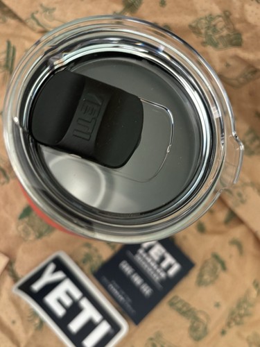 BRAND NEW EXCLUSIVE YETI D.C. PEACE SIGN 20oz RAMBLER TUMBLER MUG W/ REG CARD - 第 5/5 張圖片