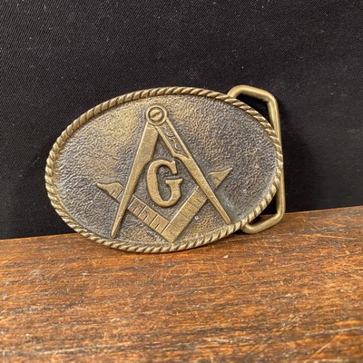 masonic buckles